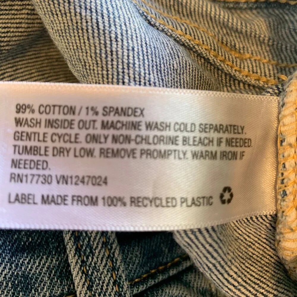 WILD FABLE HIGHEST RISE STRAIGHT LEG JEANS SIZE ZERO - Picture 5 of 6